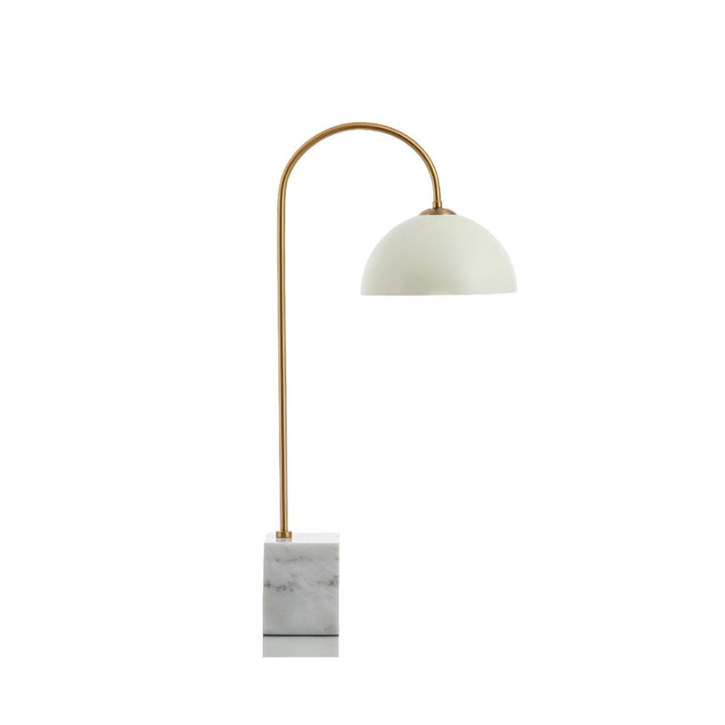 Arc Marble Base Table Lamp